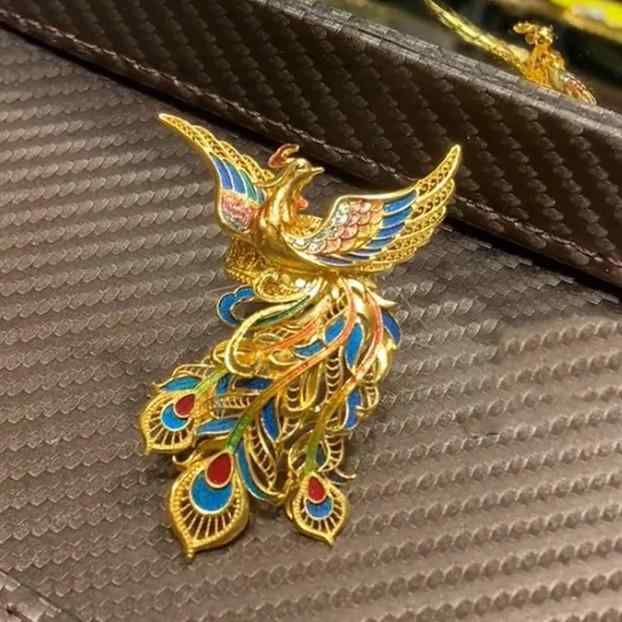 イヤリング レディース 女性用 新中国スタイル レトロ 宮廷風 花 エナメル 結婚式 ブライダル 幾何学模..