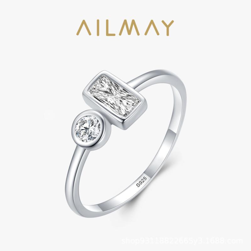 指輪 レディース S925シルバー リング 幾何学模様 ジルコニア 925銀 手作り ハンドメイド アクセサリー..