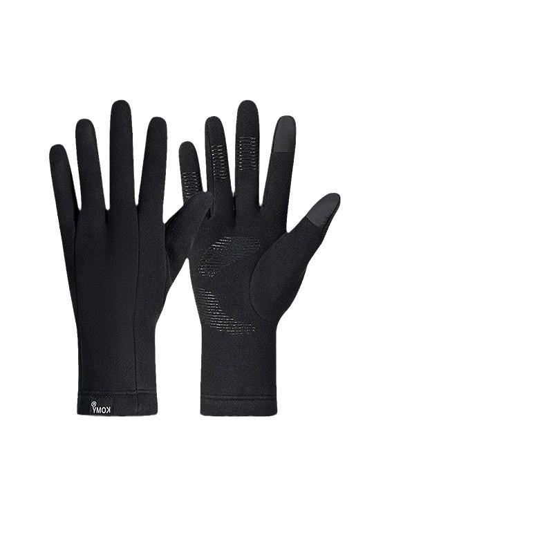 手袋 男性用 防寒 グローブ 裏起毛 滑り止め 秋 バイク 自転車 通勤 通学 普段使い 暖かい 黒