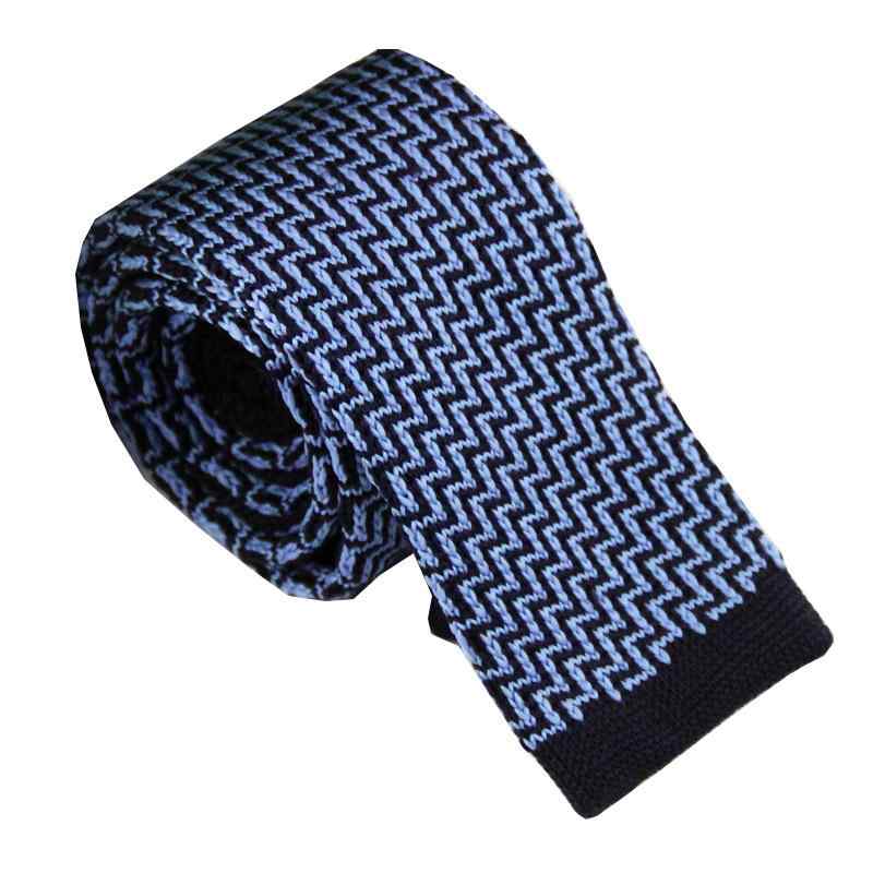 ネクタイ 男性用 提花 ニット 毛糸 普段使い ポリエステル シルク 宴会