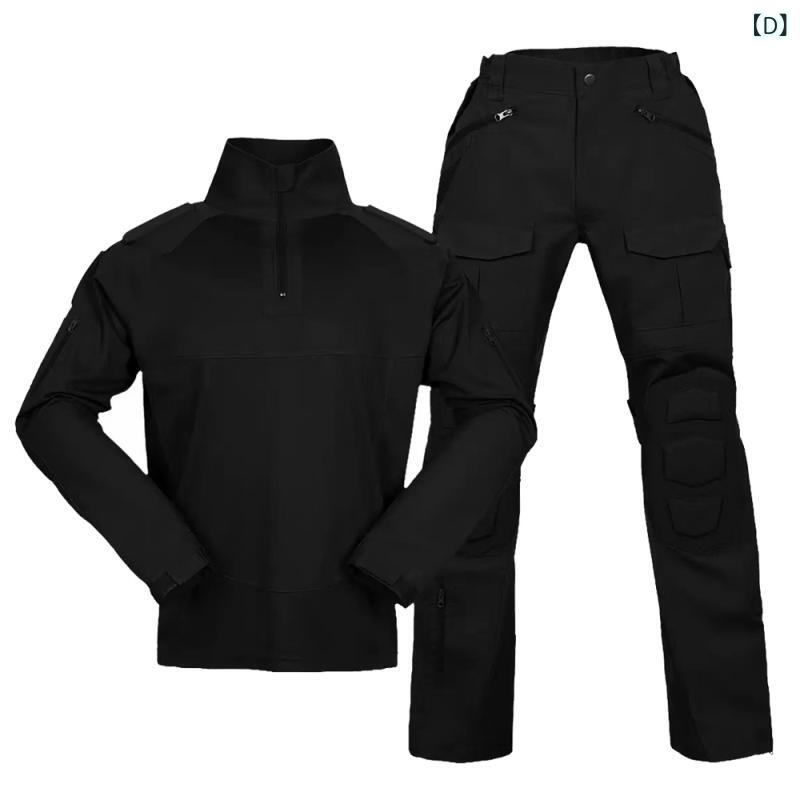 迷彩服 メンズ 迷彩柄 セットアップ 耐摩耗性 通気性 作業服 アウトドア サバイバルゲーム ロシア迷彩 ..