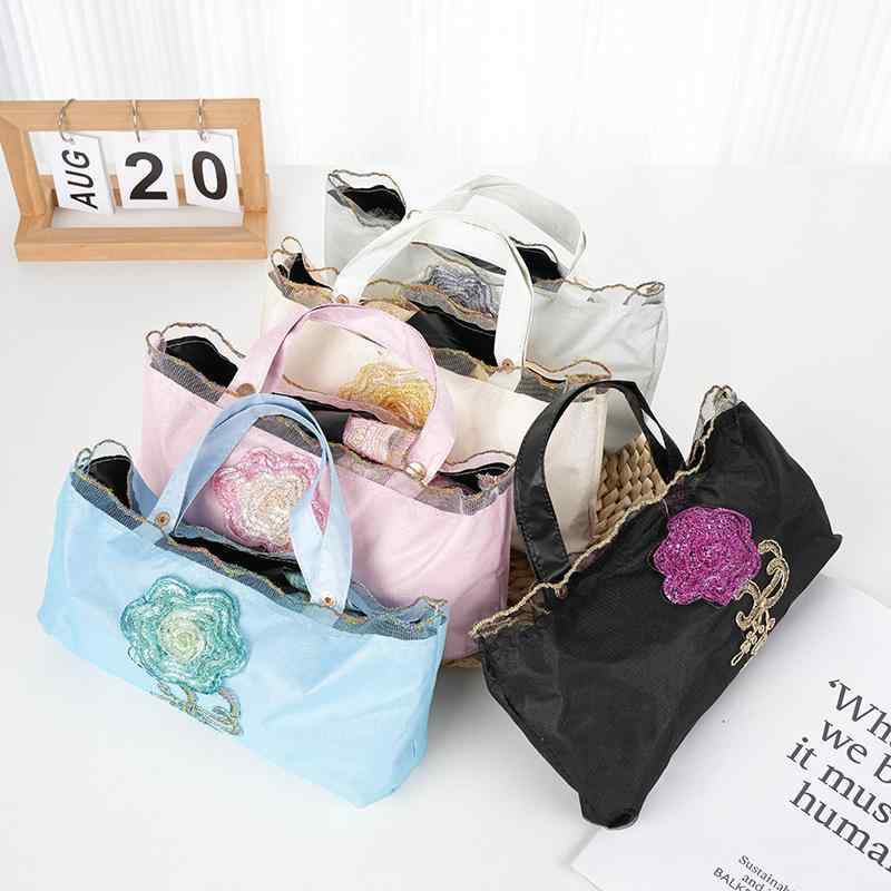 日傘 レディース 晴雨兼用 UVカット レース 刺繍 折りたたみ傘 遮光 黒 ブラック ピンク ブルー ゴール..