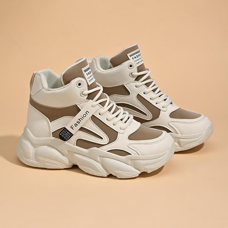 スニーカー レディース 厚底 ランニングシューズ 女性 靴 韓国風 通気性 スポーツシューズ カジュアル ..