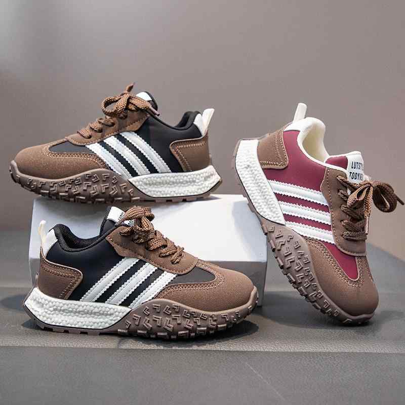 スニーカー キッズ 子供靴 男の子 女の子 運動靴 ランニングシューズ 通学 普段使い 黒 ブラック 赤 ワ..