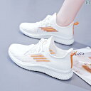 スニーカー レディース 通気性 メッシュ 運動靴 ランニングシューズ 韓国風 カジュアルシューズ ローカットスニーカー 軽量 スポーツ 白 黒 春夏