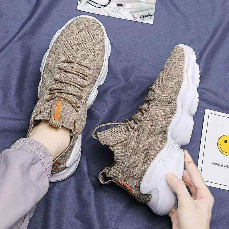 スニーカー メンズ 男性用 通気性 軽量 運動靴 ランニングシューズ ウォーキングシューズ 普段使い 合成皮革 メッシュ 黒 ブラック系