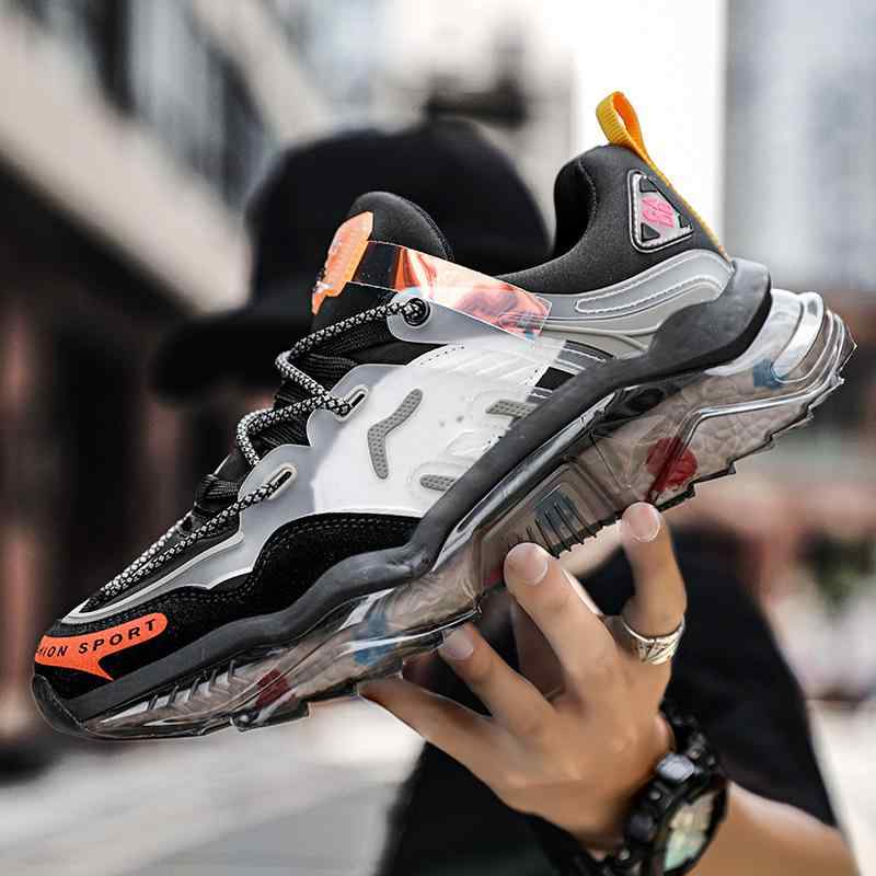 スニーカー メンズ 男性用 ローカット ランニングシューズ 運動靴 レザー カジュアル 韓国風 グレー 系 春夏 秋冬