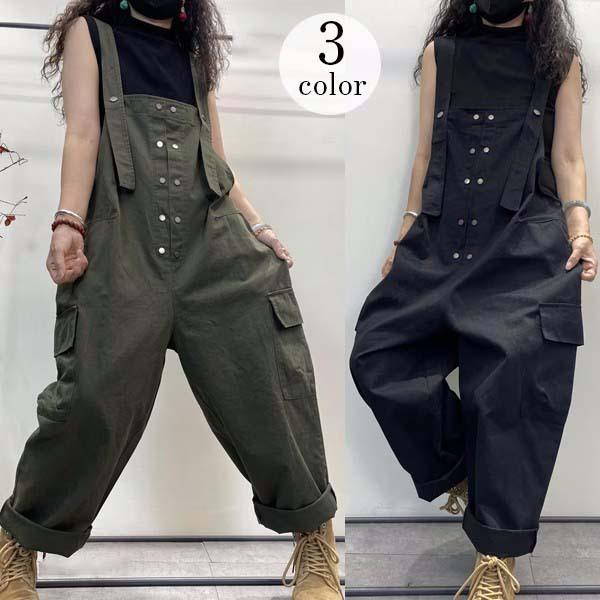 ・素材: ポリエステル・パンツの長さ: フルレングス・シルエット: ストレート・股上: ハイウエスト・生地の厚さ: 薄手・デザイン: ポケット・カラー: ブラック、カーキ、ミリタリーグリーン・サイズ: フリーサイズ・スタイル: カジュアル、韓国風・主な素材含有量: 30〜50%・テイスト: 日本風・伸縮性: ややあり・対象: 女性・種類: カジュアルパンツ