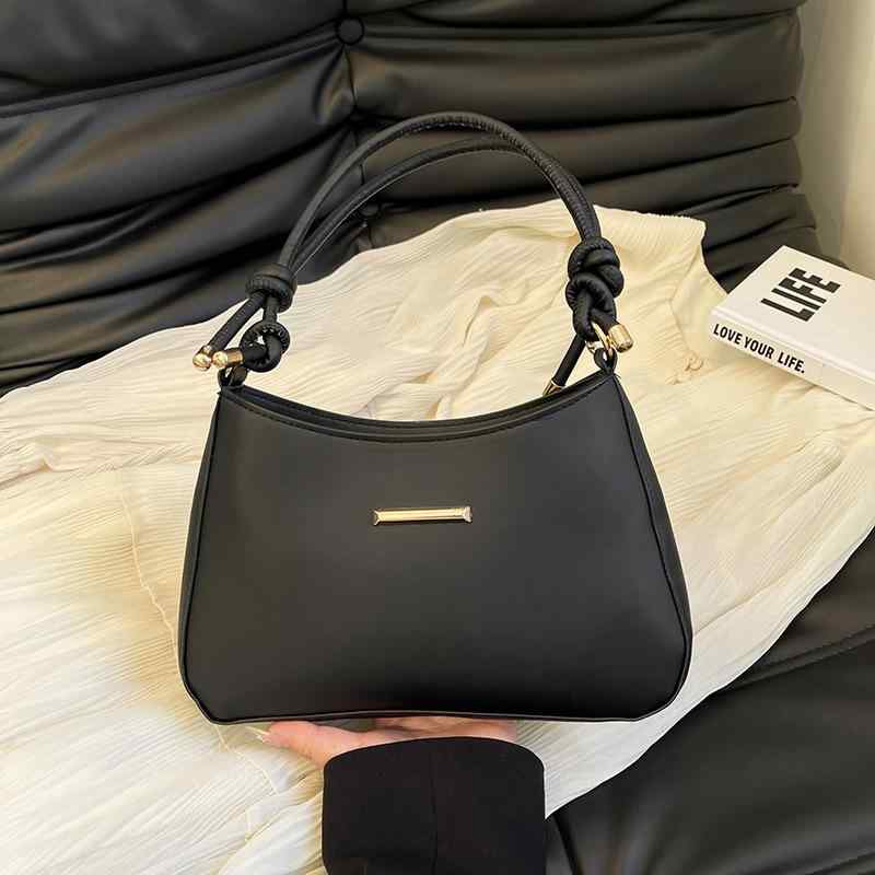 バッグ レディース ショルダーバッグ 2way ハンドバッグ PU レザー 肩掛け 斜めがけ 無地 シンプル カジュアル かわいい おしゃれ 通勤 普段使い ブラック ホワイト