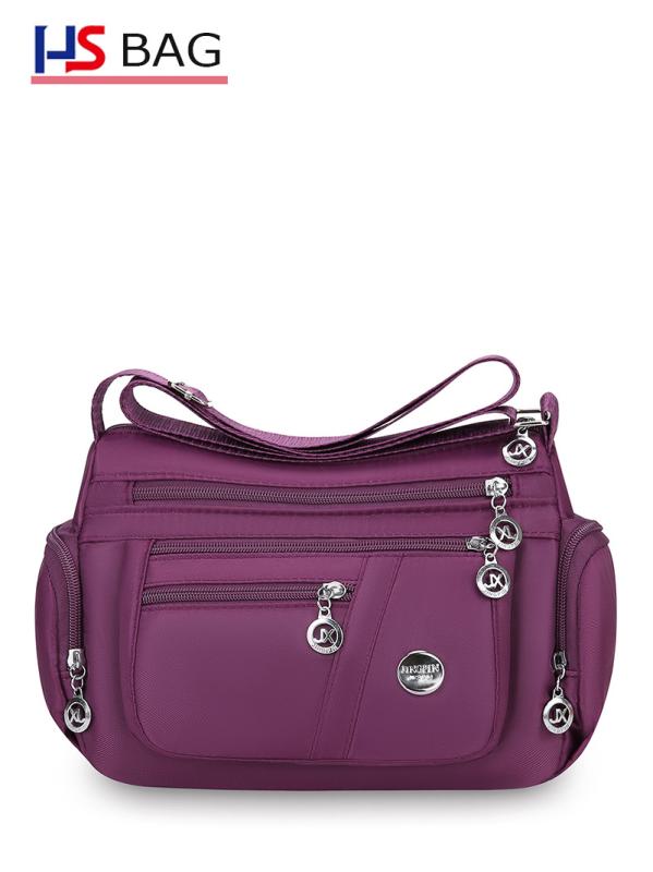 マザーズバッグ レディース ショルダーバッグ 大容量 オックスフォード 多機能 多ポケット 通勤 普段使い ダークブルー ブラック パープル