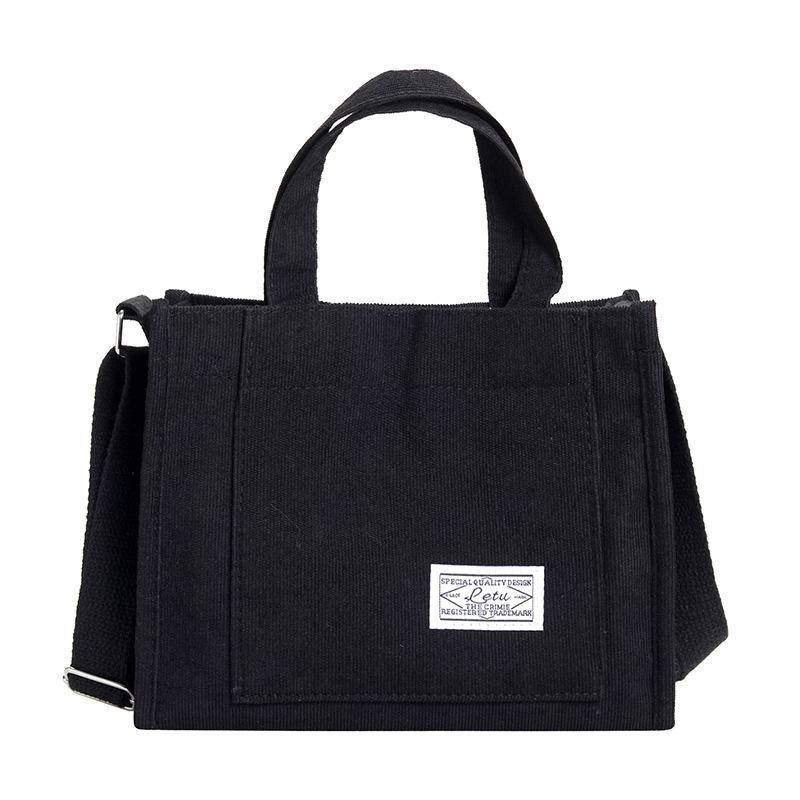 バッグ レディース 鞄 コーデュロイ トートバッグ 韓国 ファッション 手提げ 肩掛け 通勤 普段使い ブ..