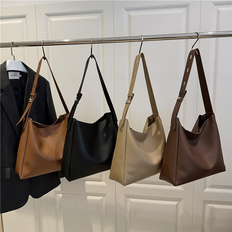 トートバッグ レディース 大容量 PU レザー 通勤 通学 ハンドバッグ ショルダーバッグ カバン 鞄 かばん カーキ色 ブラック ブラウン キャメル ステッチ 切り替え