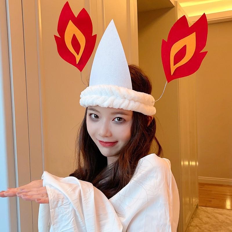 ヘアバンド ハロウィン 子供 大人 コスプレ ヘアアクセサリー ヘッドドレス 幾何学模様(x2)