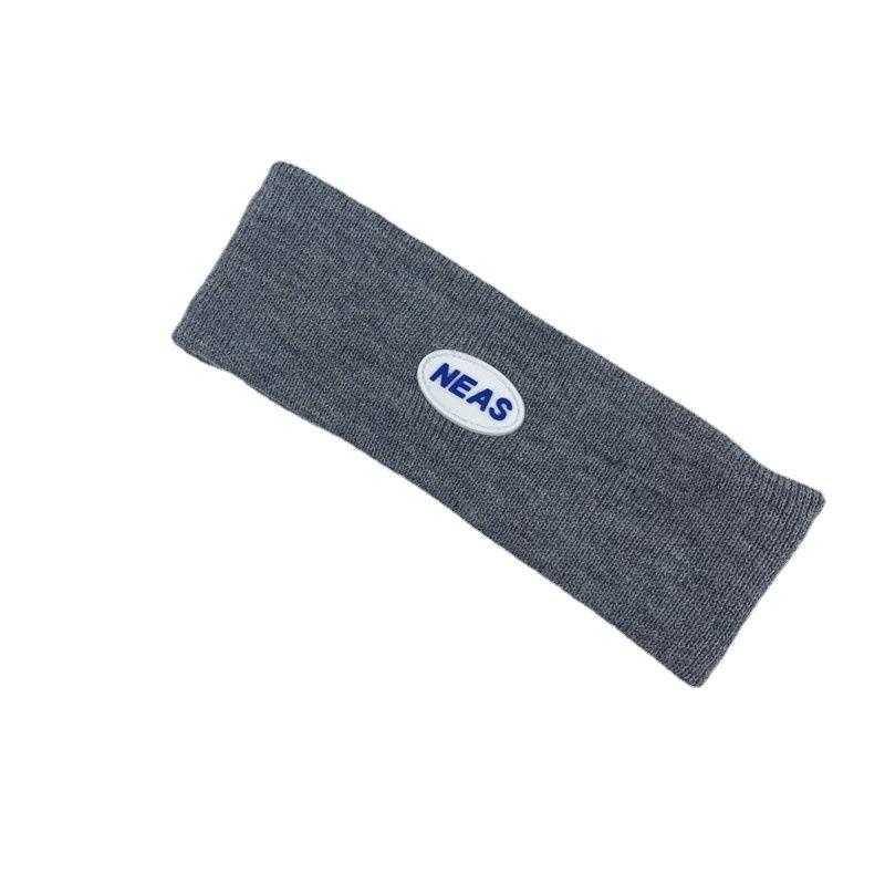 ヘアバンド キッズ 子供用 伸縮性 ヘアアクセサリー スポーツ ランニング ニット ケーブル編み 毛糸 紺..