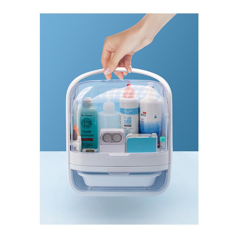 コンタクトレンズケース RGP ハードレンズ ケア用品 収納 二層