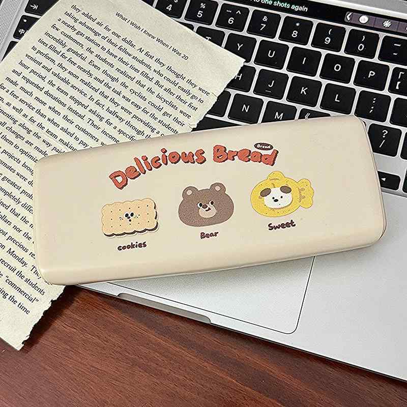 コンタクトケース レディース 大容量 5個 パン スイーツ アニマル かわいい コンタクトレンズケース 収..