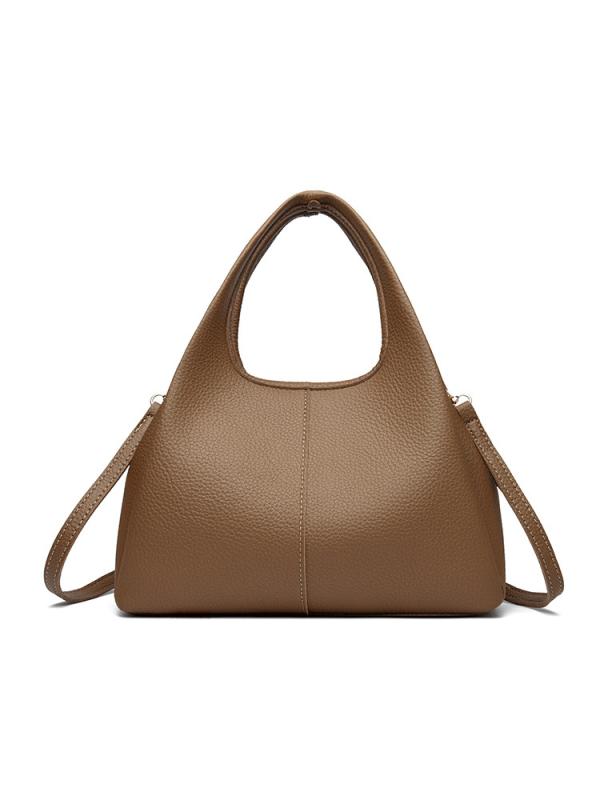 バッグ レディース 鞄 本革 肩掛けバッグ 斜め掛けバッグ 大容量 通勤 普段使い カバン ライチ模様 ミ..