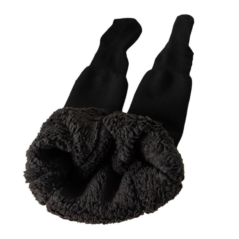 子供服連褲襪 ベビー キッズ 雲朵绒 裏起毛 ストライプ 厚手 ガールズ タイツ あったか インナー スパッツ 秋冬