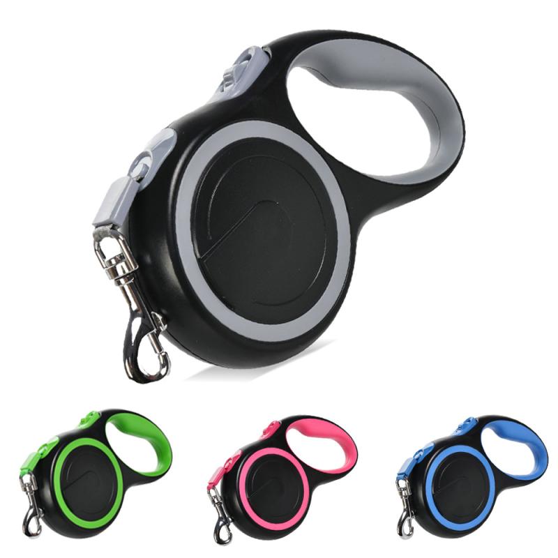 犬用 伸縮リード ペットリード 小型犬 中型犬 牽引ロープ 自動伸縮 散歩 お出かけ ABS 尼ロン