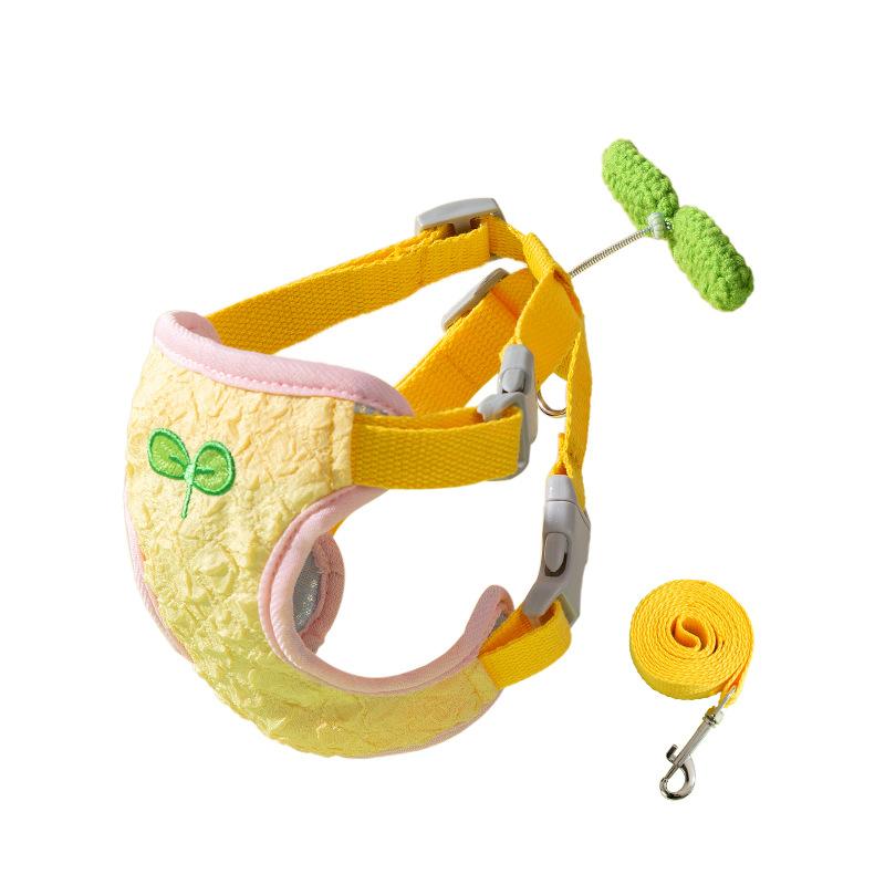 犬具 ハーネス 小型犬用 牽引ロープ リード 胴輪 ペットグッズ ヨークシャーテリア シュナウザー  ...