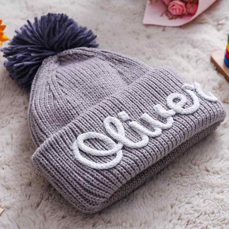 ニット帽 キッズ ベビー 親子 お揃い 秋冬 防寒 保温 耳当て付き 帽子 ワンポイント 刺繍 コットン あ..