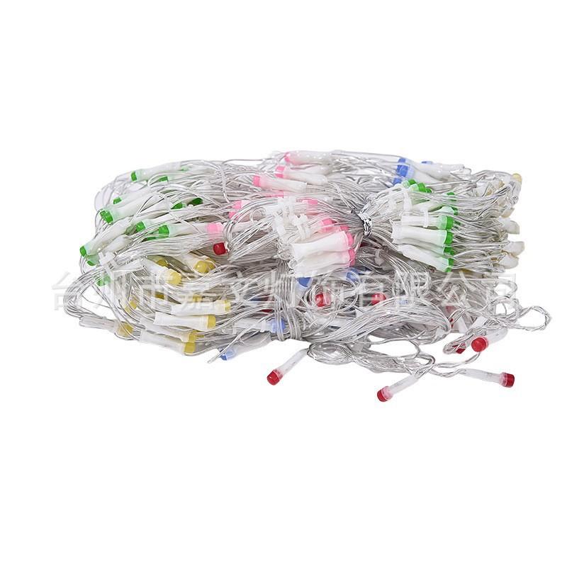 LED イルミネーションライト 孔雀モチーフ ネットライト 漁網ライト クリスマス デコレーション 屋外 室内 イベント パーティー 点滅 カラフル