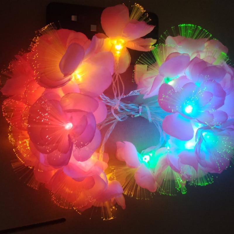 LEDライト イルミネーションライト ガーデンライト 夜来香 造花 電飾 クリスマス ウェディング パーティー ホームデコレーション