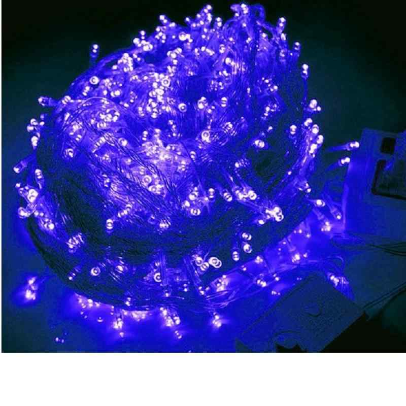 LED イルミネーションライト ストリングライト 防水 屋外 ガーデンライト デコレーションライト 電飾 クリスマス 結婚式 パーティー イベント 暖白 正白 黄色 青色 マルチカラー 赤色 紫色 ピンク