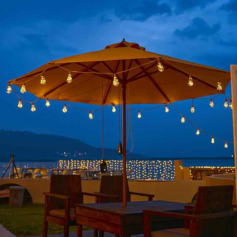 ガーデンライト LED ストリングライト ソーラー 麻紐 極 minimalist style 庭 飾り付け デコレーション..