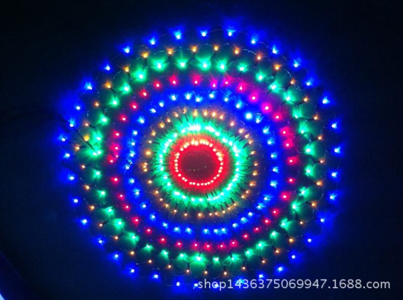 LED イルミネーションライト 網状ライト クリスマス ウェディング パーティー デコレーション 防水 カラフル