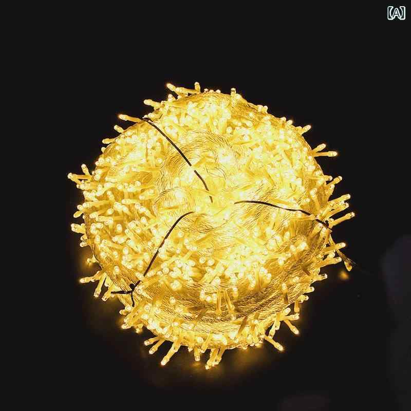 LED ライト イルミネーションライト ソーラーライト ストリングライト 星型ライト ガーデンライト 庭 満天星 デコレーションライト 屋外 防水 イベント パーティー 結婚式 誕生日 クリスマス ハロウィン 正月 暖色 白色 カラフル