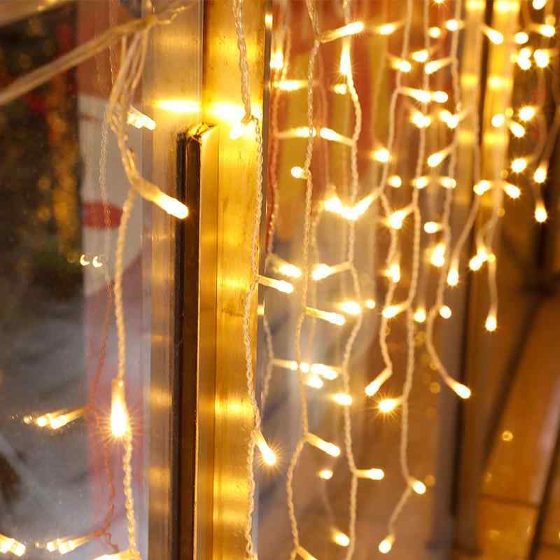 ガーデンライト LED イルミネーション カーテンライト ソーラー 防水 暖白 カラフル クリスマス 結婚式 パーティー 庭 窓辺 テラス