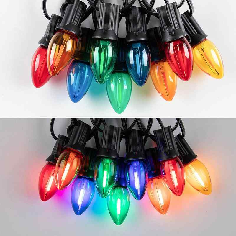 LED イルミネーションライト クリスマスツリー デコレーションライト 屋外 防雨 防風 RGB ガーデンライト 庭 露営
