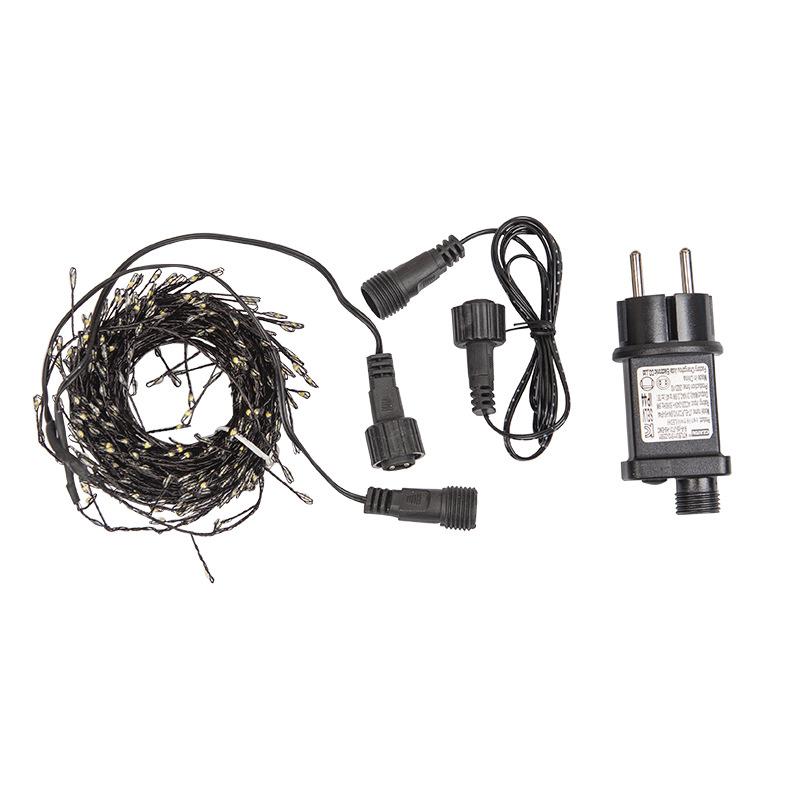 クリスマス LED イルミネーション ライト デコレーション ライト 銅線 ストリングライト 暖白 正白 ホリデー パーティー イベント 装飾