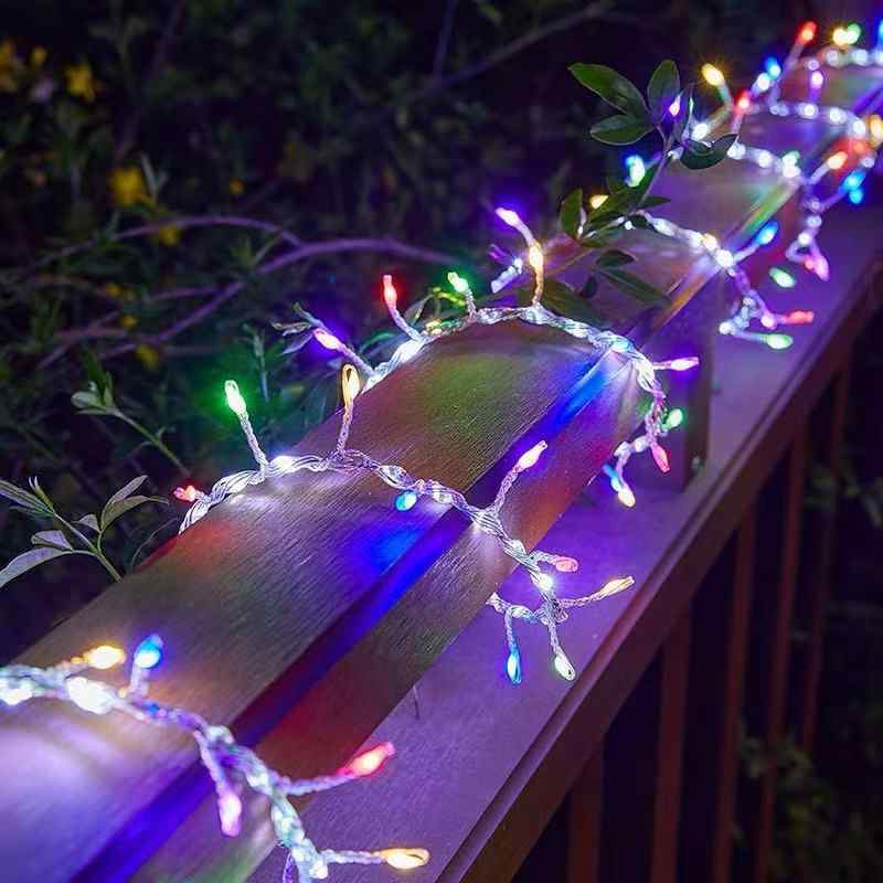 LED イルミネーションライト ガーデンライト 屋外 防水 ストリングライト 庭 連結可能 クリスマス 結婚式 パーティー イベント デコレーション(x10)