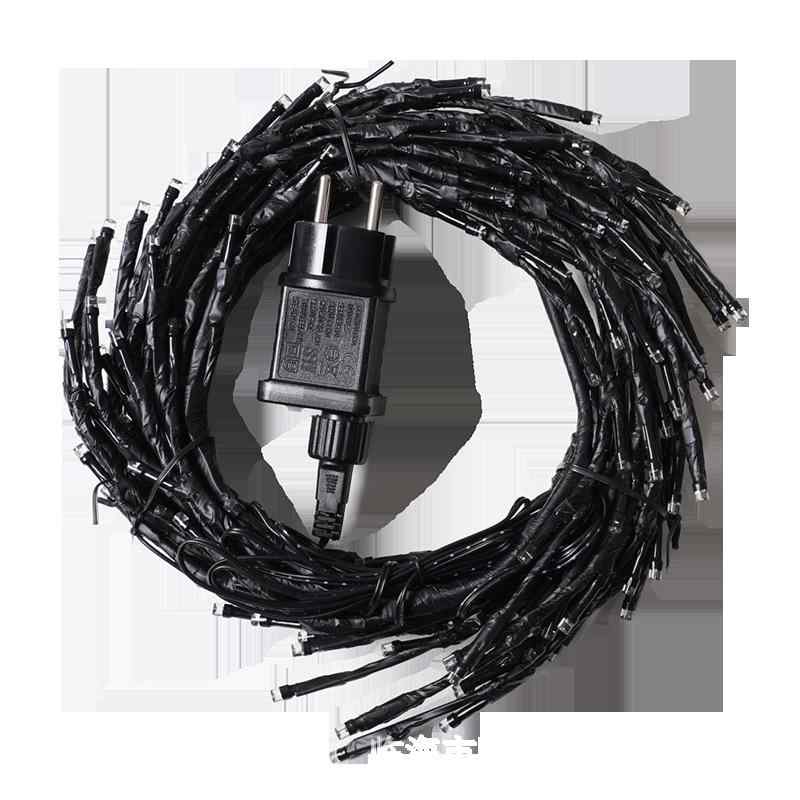 LED イルミネーションライト クリスマス デコレーション ライト 部屋飾り 電飾 平面 樹木モチーフ USB アダプター 室内