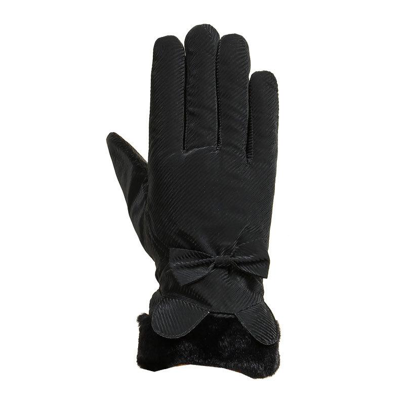 手袋 レディース 秋冬 かわいい スマホ対応 防風 防寒 保温 グローブ 学生 自転車 バイク 通勤 通学 婦人用 女性用 手ぶくろ(4)