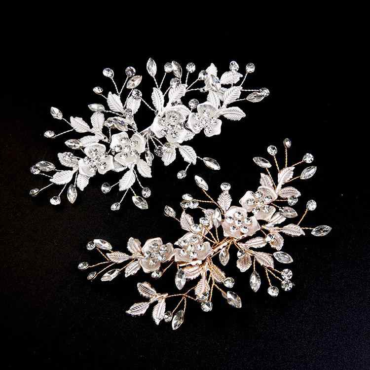 ヘアアクセサリー レディース ヘアクリップ パール ラインストーン かんざし 結婚式 ウェディング ブライダル 髪飾り コーム 花嫁