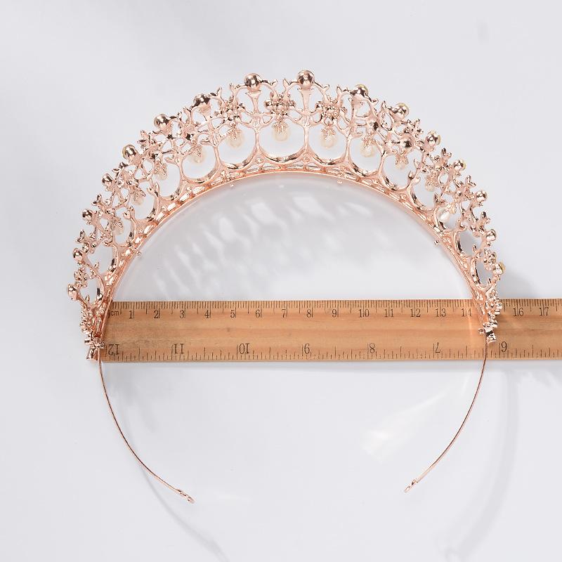 ウェディング ティアラ レディース クラウン ヘアアクセサリー ブライダル 水晶 クリスタル パール ラインストーン 合金 髪飾り パーティー 結婚式 記念日 ...