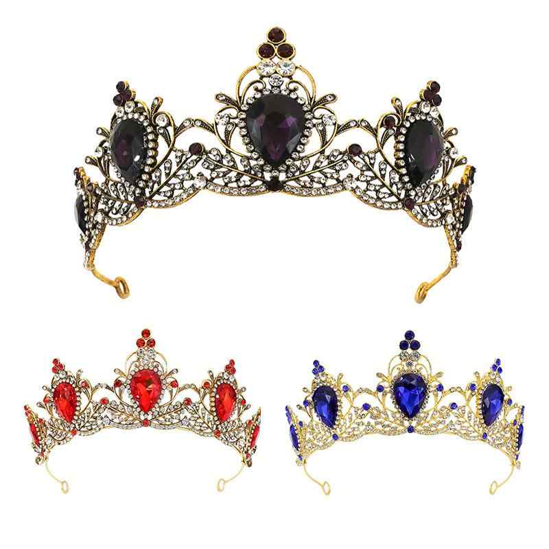 ヘアアクセサリー レディース ブライダルアクセサリー ウエディング ティアラ クラウン カチューシャ 合金 電気メッキ加工 結婚式 誕生日 記念日 イベント パ...