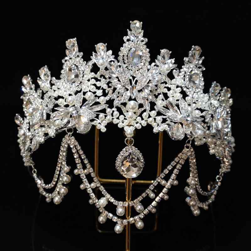ヘアアクセサリー レディース ブライダル 髪飾り ウェディング 結婚式 お呼ばれ パーティー 披露宴 王冠 カチューシャ ティアラ 合金 電気メッキ加工 ジルコニア ラインストーン クリスタル
