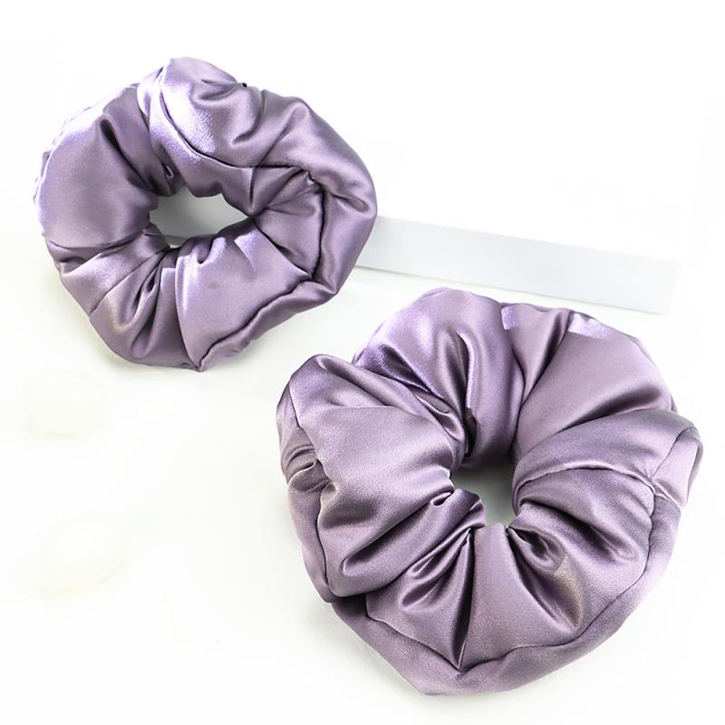 ヘアアクセサリー レディース ヘアゴム シュシュ シルク100% 髪飾り ヘアアレンジ かわいい おしゃれ 大人 上品 エレガント 高見え オフィス フォーマル...