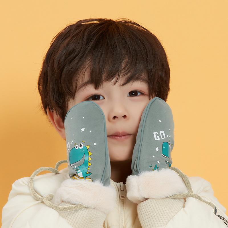 手袋 キッズ 冬用 防風 暖かい かわいい カートゥーン ベビー ぬいぐるみ 手袋 2歳 3歳 4歳 5歳 6歳 7歳 8歳 9歳 10歳 11歳 12歳