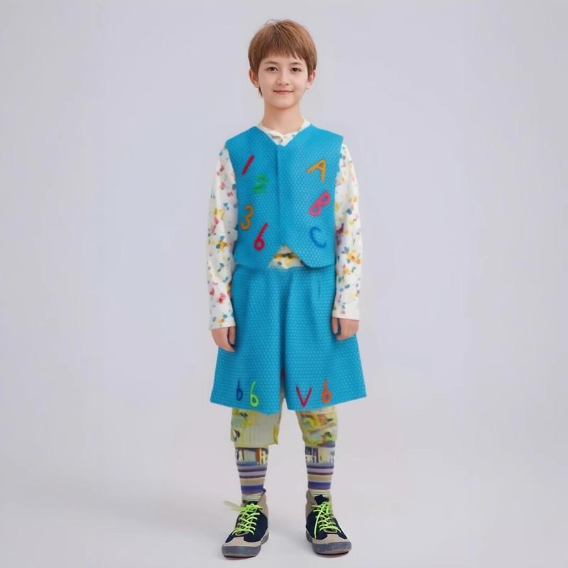 子供用 コスチューム 服 男の子 親子 ペア ショー 発表会 舞台 ダンス 幼稚園 小学校 イベント ハロウ..