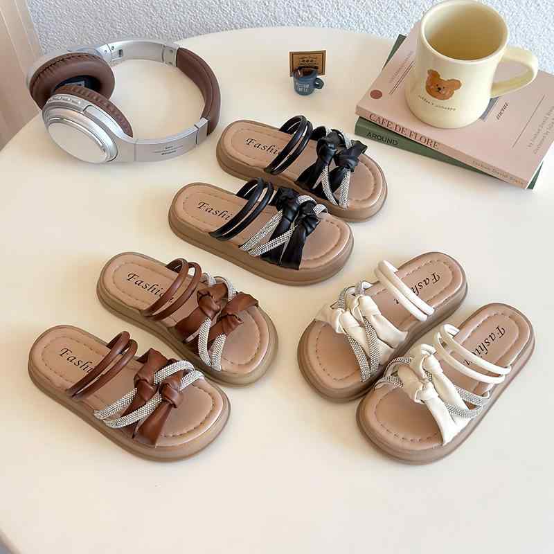 サンダル キッズ 女の子 水着 ラインストーン 涼しい スリッパ 子供靴 ジュニア 夏 かわいい おしゃれ ..