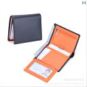 財布 男性用 本革 二つ折り財布 牛革 レザー スキミング防止 ファスナー 小銭入れ付き ブラック(x200)