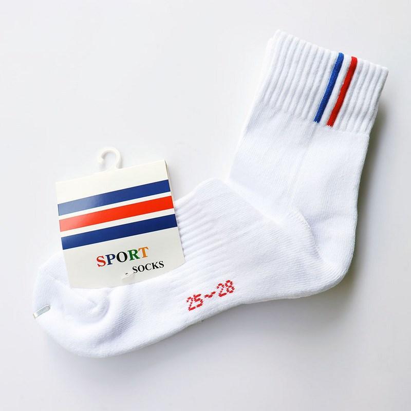 靴下 メンズ 男性用 ストライプ柄 カジュアルソックス ショートソックス タオル生地 厚手 スポーツ 綿 ..