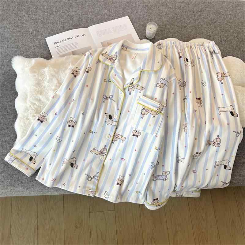 パジャマ レディース 秋冬 長袖 部屋着 寝巻き 上下セット かわいい あったか フランネル 裏起毛 ルー..