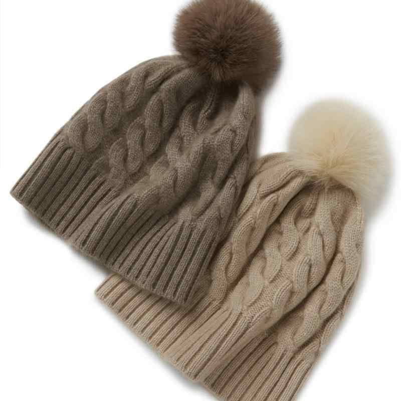 ニット帽 レディース 北欧風 取り外し可能 フェイクファー ポンポン ケーブル編み 毛糸 あったか 防寒 ..