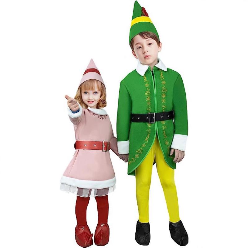 クリスマス コスチューム 子供用 大人用 男女兼用 クリスマス セットアップ サンタクロース トナカイ モンスター グリンチ コスプレ 衣装 チュールスカート ベルベット 冬 春 秋